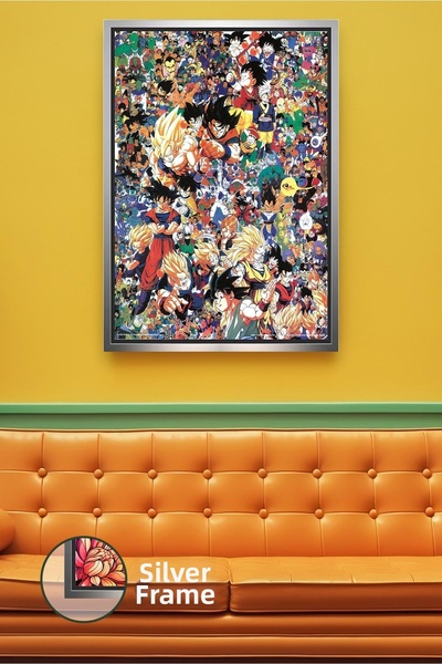 KOSS Dijital Dragon Ball Z Toate cele personaj epopee Scene de luptă Anime De...