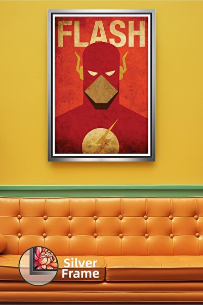 KOSS Dijital Flash DC Comics Decor de perete cu tematică de supererou, pictur...