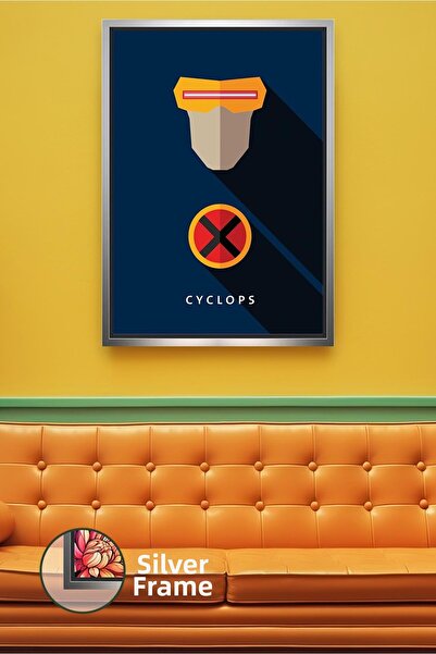 KOSS Dijital Cyclops X-Men Pictură de perete cu design minimalist pentru came...