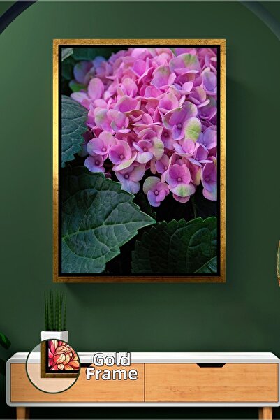 KOSS Dijital Floare de hortensie roz, model de flori modern, decorare pentru ...