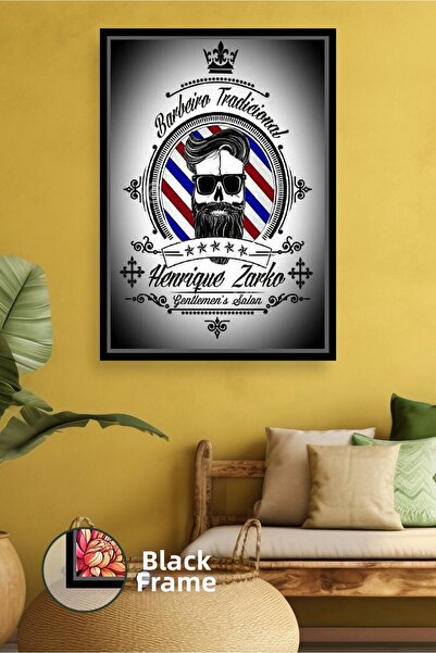 KOSS Dijital Pictură pe pânză înrămată cu decor clasic de perete cu logo-ul B...