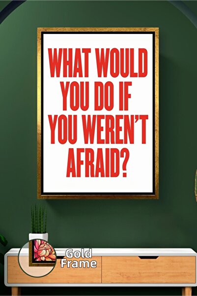 KOSS Dijital Επιτραπέζιος πίνακας από καμβά με κορνίζα, με αγγλικά αποσπάσματ...