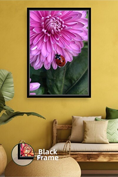 KOSS Dijital Pictură pe pânză înrămată cu decor de perete pentru sufragerie c...