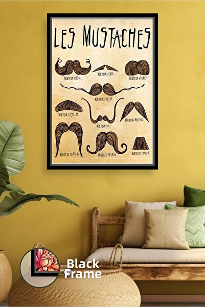 KOSS Dijital Μοντέλα μουστάκι για κουρεία και κομμωτήρια Ανδρική περιποίηση Δ...