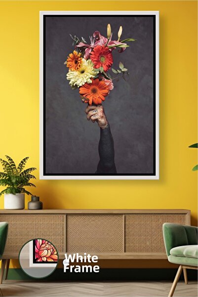 KOSS Dijital Pictură pe pânză înrămată, accesoriu modern pentru casă, cu desi...