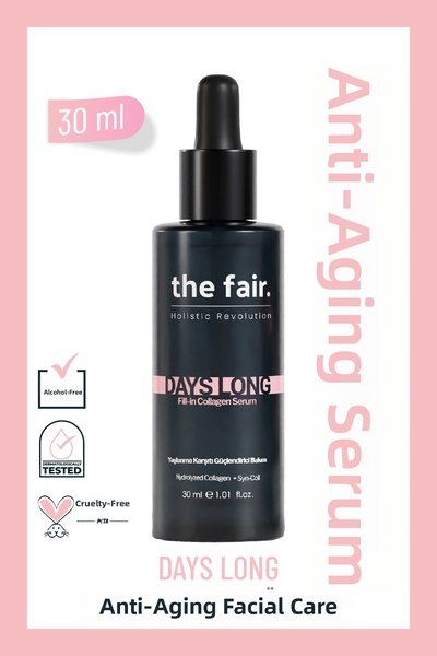 the fair. سيروم كولاجين طويل التعبئة مضاد للشيخوخة للبشرة 3% كولاجين متحلل + ...