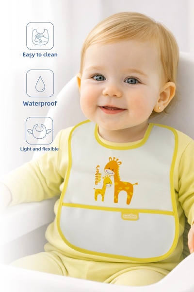 Babyjem 00030 Bavetă mică pentru copii din pânză uleioasă