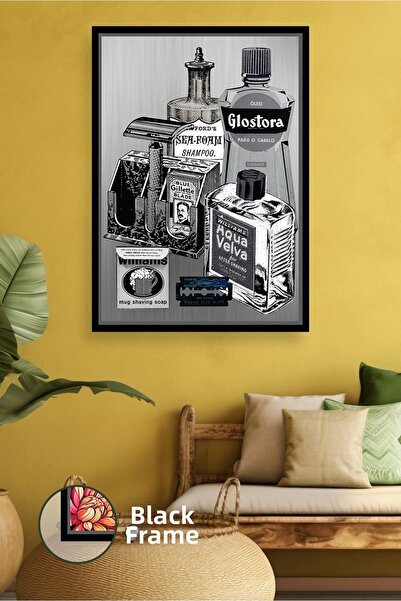 KOSS Dijital Produse clasice de ras pentru frizeri și coafori Ilustrație retr...