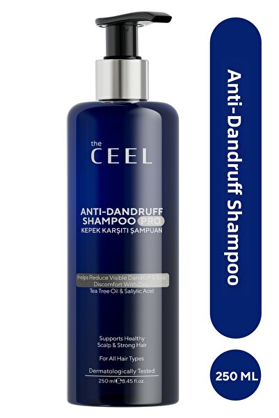 The Ceel Anti-Dandruff and Scalp Care Shampoo Zinc, Salicylic Acid and Tea Tr...