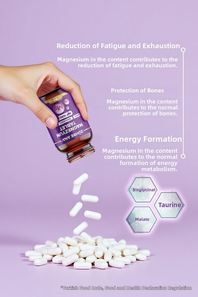 Zühre Ana Magnesium Bisglycinate, Taurate, Malate 60 Tablets