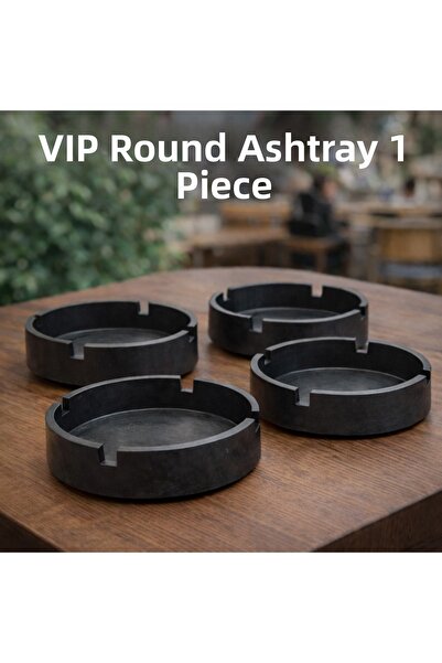 Vip Home Concept Market Ürünleri Round Ashtray Auto Car Home Ashtray 1Pc