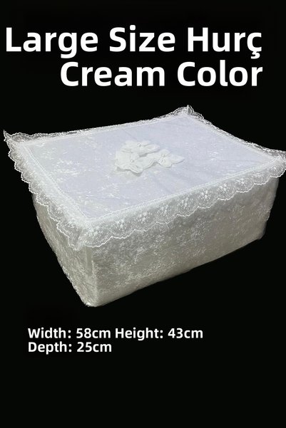 Çt Çeyizci Tekstil Large single bag for dowry, floral, velvet single bag. Lacy, single bag for dowry. Large size bag.