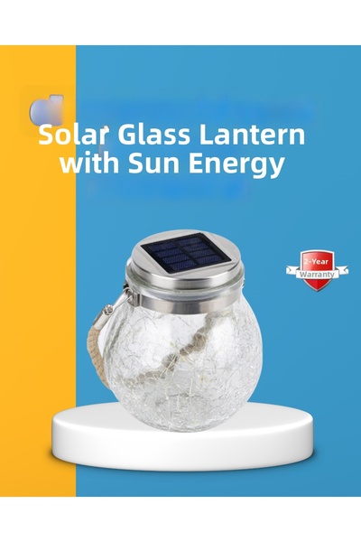 CT STONES Lampă suspendată din sticlă, rezistentă la apă, alimentată cu energ...