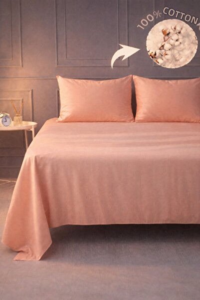 ÇIQRIK HOME Single Person Cotton Flat Sheet
