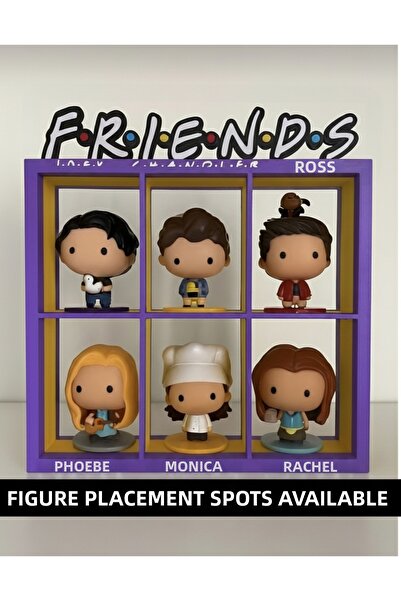 BASKIDURAĞI حامل شخصيات لعبة فريندز - حامل شخصيات إم سي دونالدز فريندز