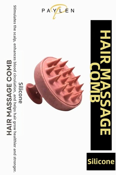 PAYLEN Χτένα ντους Μαλακή χτένα πλυσίματος μαλλιών σιλικόνης & μασάζ τριχωτού...