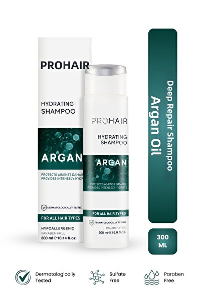 Prohair شامبو منشط ومرمم بزيت الأرغان 300 مل