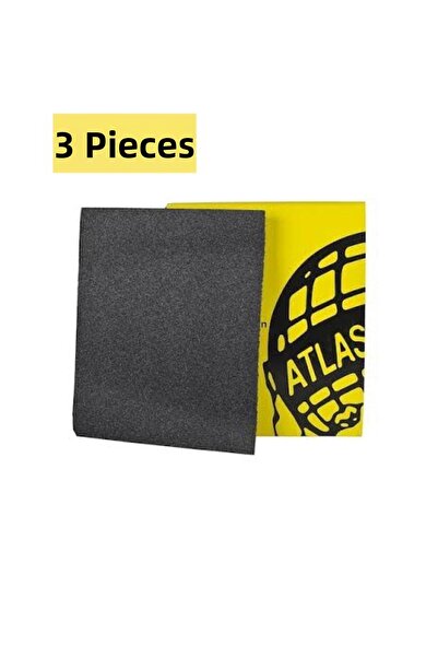 Atlas ماكينة صنفرة مياه 80 حبيبة 3 قطع