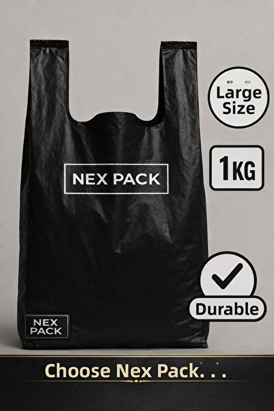 NEX حقيبة رياضية سوداء – حجم كبير |   1 كيلوغرام فائق المتانة