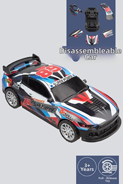 SmartFox سيارة سباق لعبة قابلة للسحب والتحرير