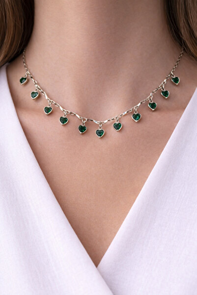 charmove ile kendinizi şımartın Women's Gold Color Heart Zircon Stone Special...