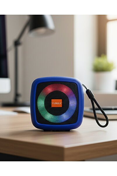 yumax RGB Işıklı Bluetooth Hoparlör 5W | IPX4 Suya Dayanıklı | Mini Taşınabil...