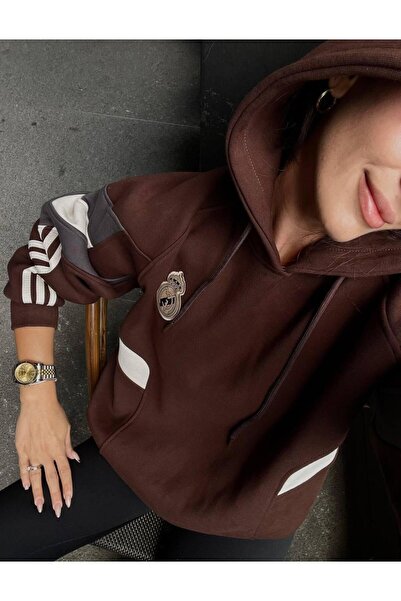 KUN SPORTSWEAR SWEATSHIRT ULTRA PREMİUM CU MODEL RETRO OVERSIZE UNISEX