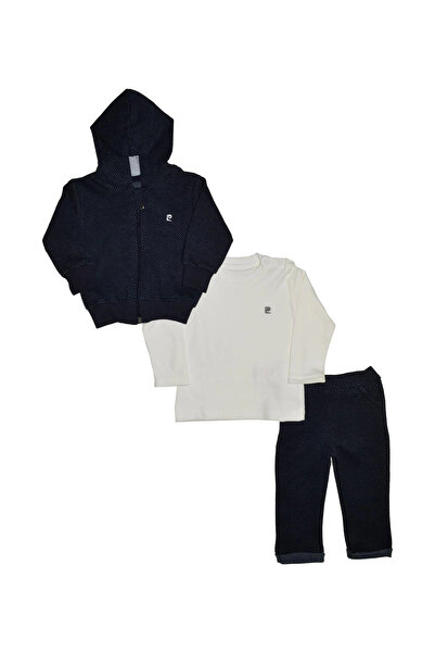 Pierre Cardin Kapşonlu Fermuarlı 3'Lü Takım 305333