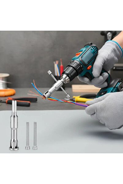 Epilons Tel Kablo Soyma Sarma Sıyırma Birleştirme Aparatı El Matkabı Uyumlu