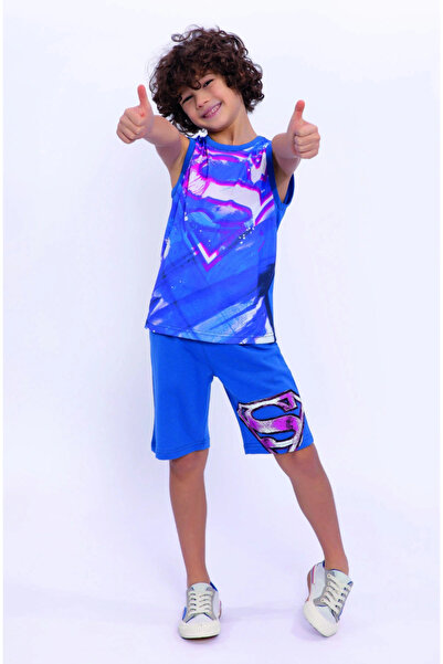 Disney Superman L1494 Ліцензійний костюм для хлопчиків Бермуди