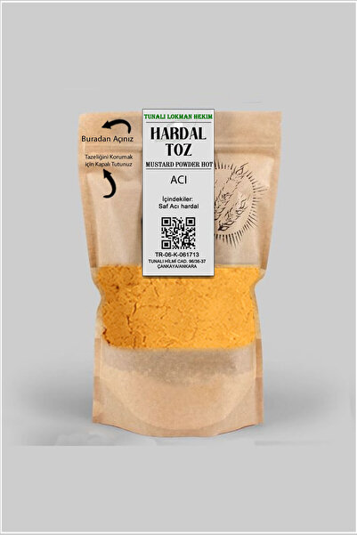 Tunalı Life Nefis Acı Hardal Tozu 100g