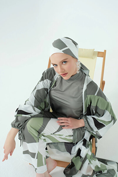 ALFASA Μαγιό Hijab με σχέδιο Veluna