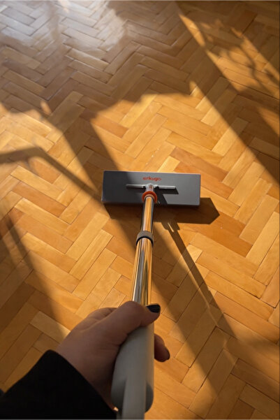 ERKUGO Otomatik Paspas, Temizlik Seti, Kolay Mop, Silme Bezli Paspas , Click Mop, One Touch Mop
