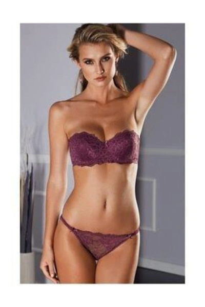 Pierre Cardin 4562 Mariah Balenli Straplez Desteksiz Sütyen Takımı