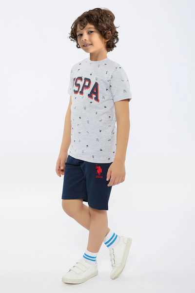 U.S. Polo Assn. U.s. Polo Assn Grimelanj Lacivert Erkek Çocuk Bermuda Takım