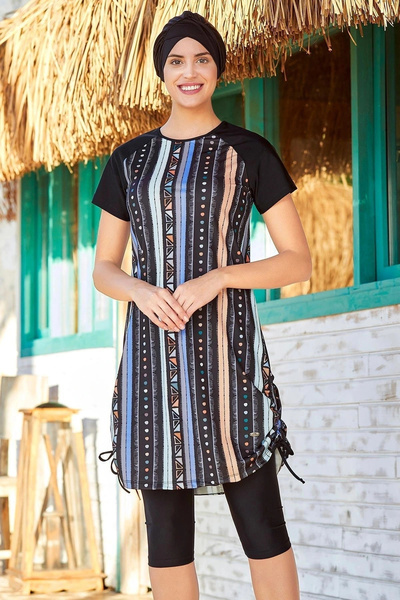 Adasea 3409 Μισόμανικο Μισό Κλειστό Μαγιό