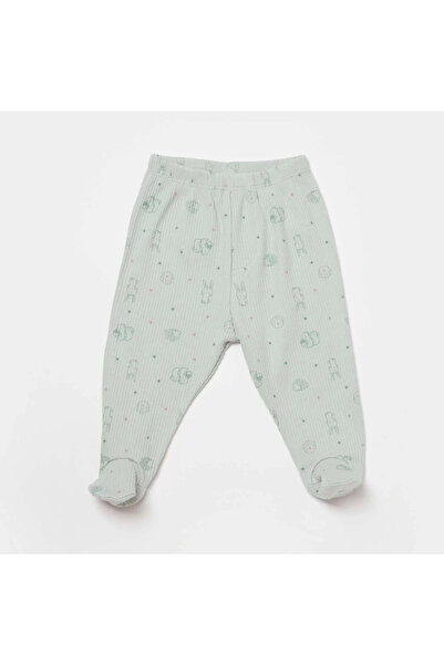 Biorganic Bibaby biorganic modal play with me pants 57897 mint rose dust