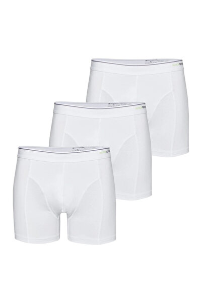 Blackspade Men's, Tender Cotton, White, Cotton, 3-pack Boxer