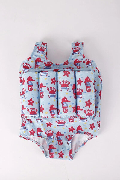 shra mayo Kız Çocuk Yüzmeye Yardımcı Batmaz Çocuk Mayosu