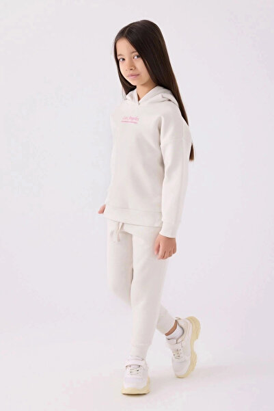 Rolypoly Girl's tracksuit - stone