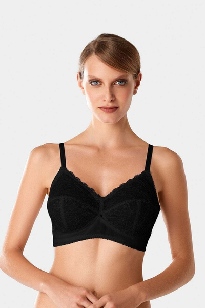 Pierre Cardin Women's Black 7004 Raina Gathering Minimizer Bra