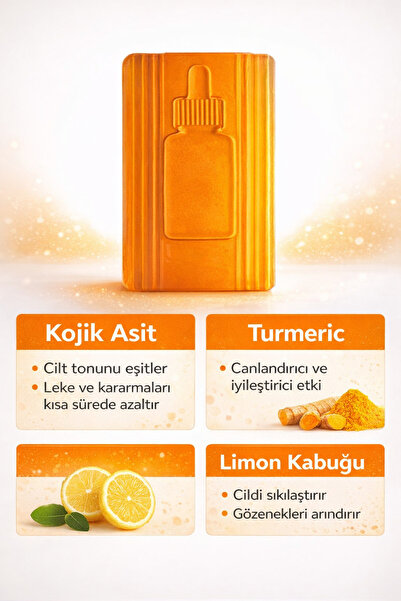 EpiRelax Leke Karşıtı Kojik Asit Sabunu – Doğal Aydınlatıcı Etki , Cilt Tonun...