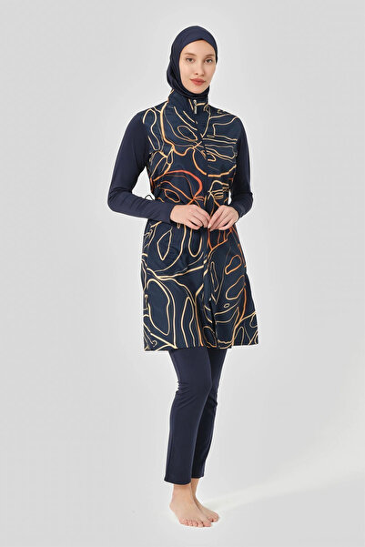 ALFASA Χιτζάμπ Μαγιό - Μοτίβο Φύσης