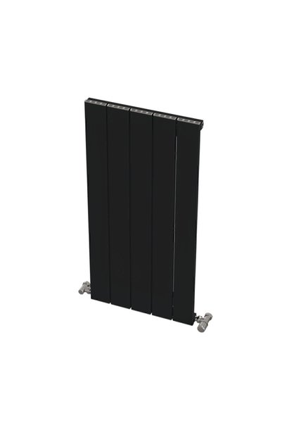 Aeon Radyatör Panel Radyatör Alüminyum 900 X 445 Siyah 5 Dilim - Hestia