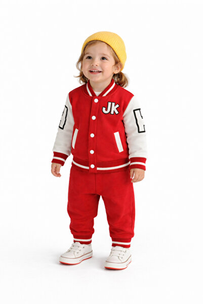 JEO KİDS Bebek&Çocuk Kolej Ceket Takımı Kız&Erkek