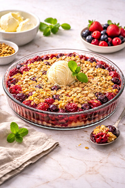 Paşabahçe Yuvarlak Tepsi Borcam 26cm 59044