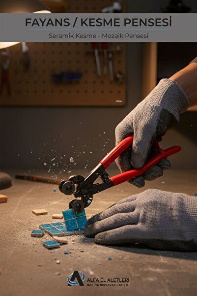 ALFA HIRDAVAT Fayans / Seramik Kesme Pensesi (Mozaik Pensesi)