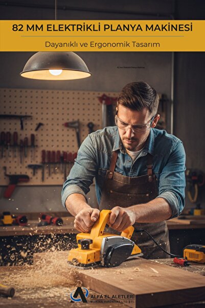 BN5 82 mm Elektrikli Planya Makinası