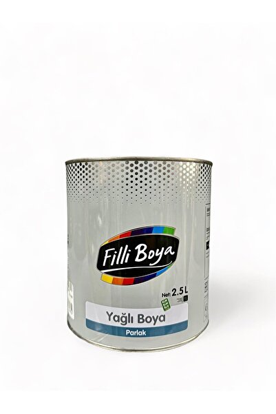 Filli Boya Parlak Yağlı Boya 2,5 Lt – Yüksek Parlaklık & Dayanıklı Yüzey