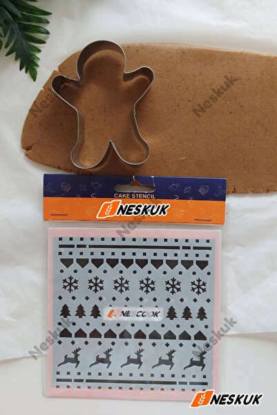 Neskuk Christmas Themed Cake Template + Gingerbread Cookie Mold |   Christmas...